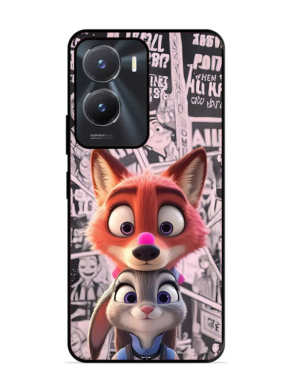 Vivo T2X 5G Cute Nick wilde and judy hopps 2