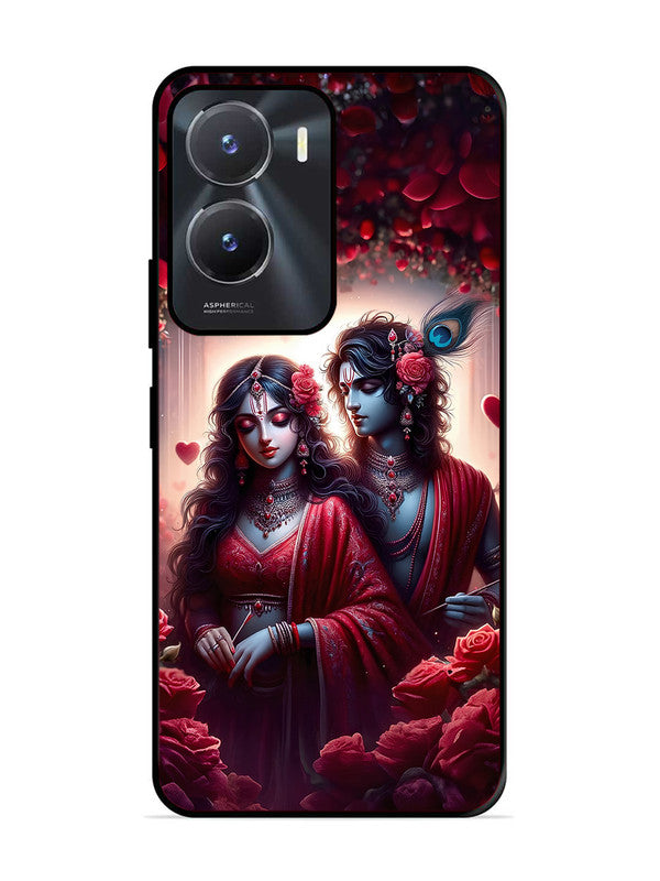 Vivo T2X 5G Couples in Red theme like Radha Krishna