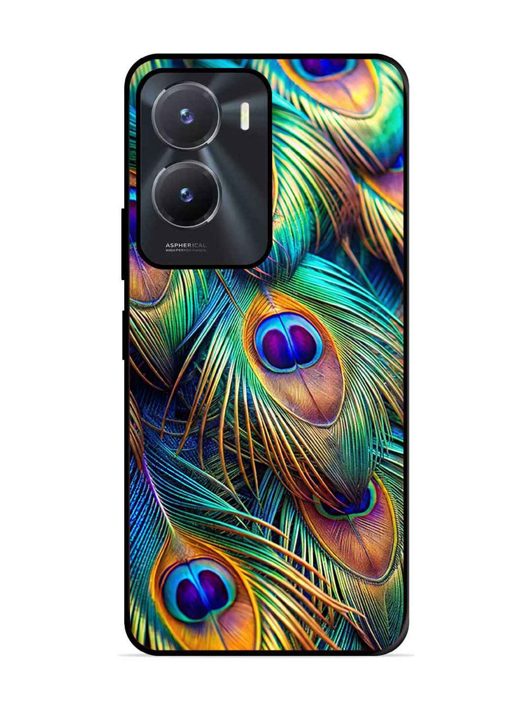 vivo y56 5g peacock feather