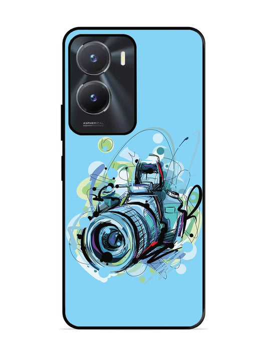 vivo y56 5g Camera Blue Background