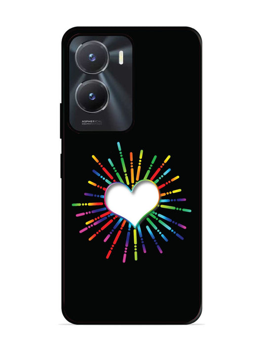 Vivo T2x 5g Colourful Heart on Black