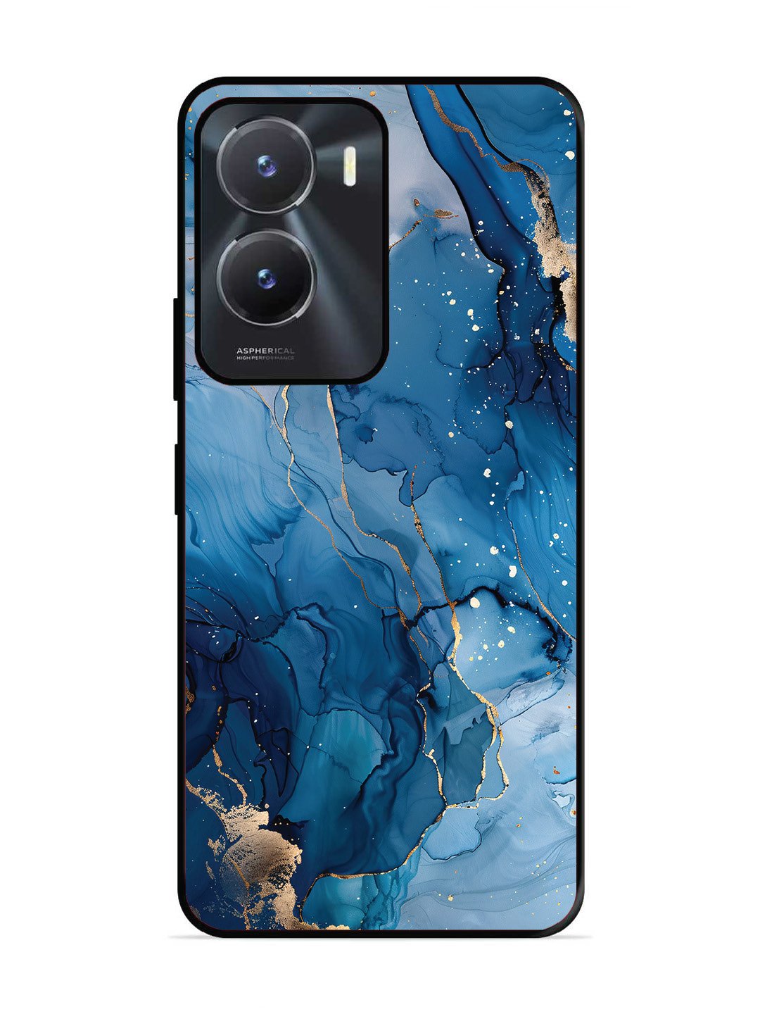 Vivo T2x 5g Oceanic Pattern with Golden Sprinkles