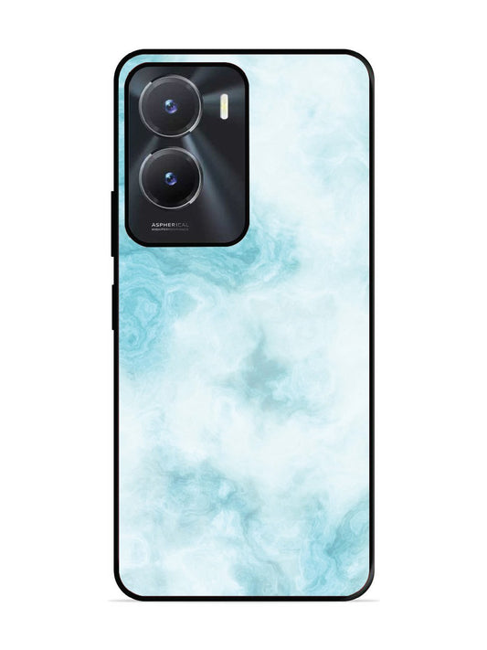 Vivo T2x 5g Light Blue with White Ocean Marble