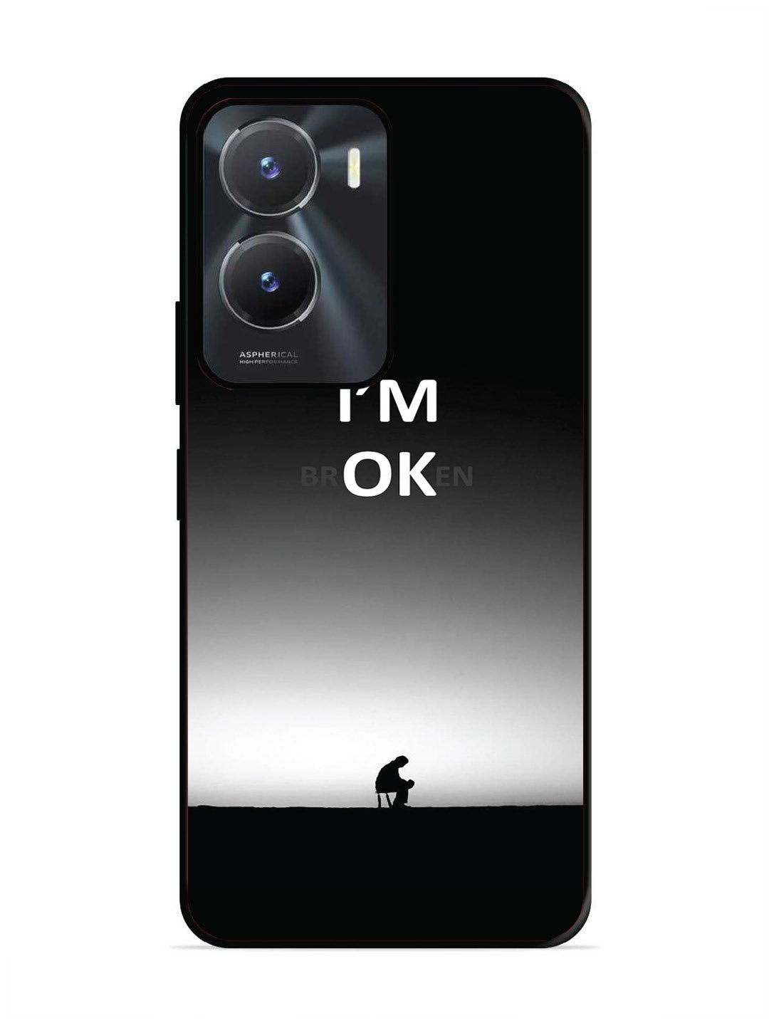 vivo y56 5g I'm Broken A man on Chair Alone