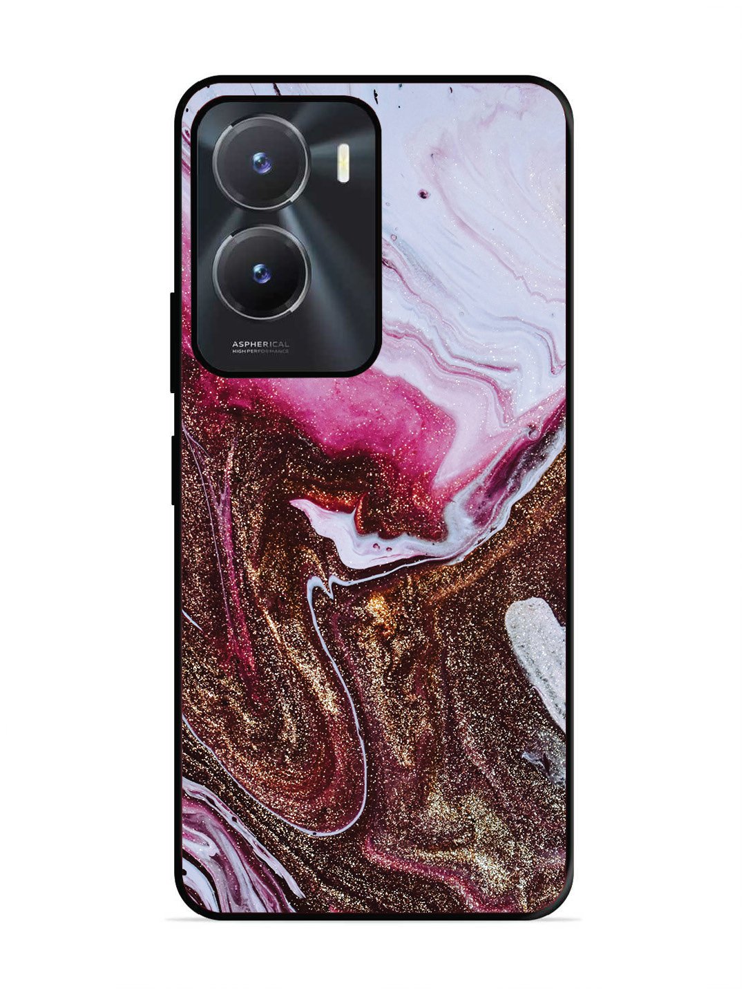 Vivo T2x 5g Elegant Rose & Gold Marble