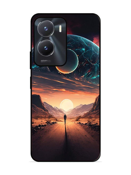 vivo y56 5g Sunset with space scene