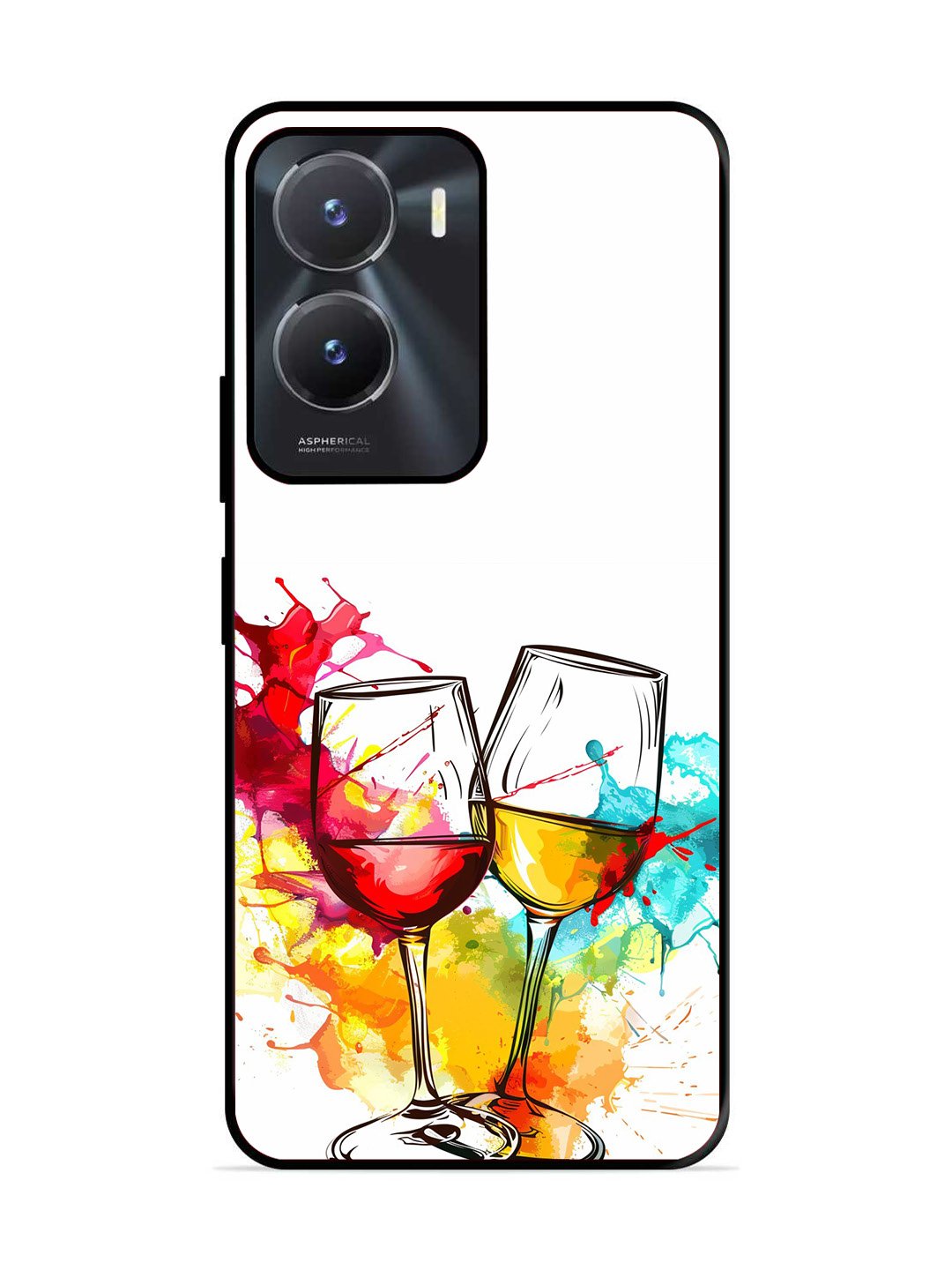 vivo y56 5g Colorful wine glasses