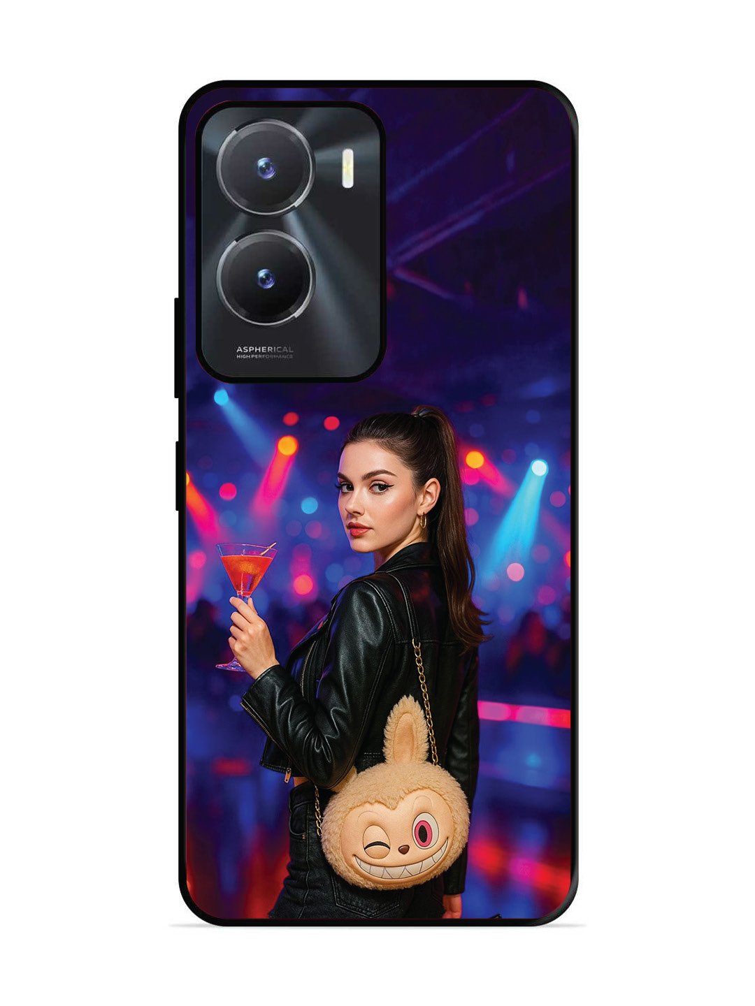 vivo y56 5g Girl with Labubu Purs