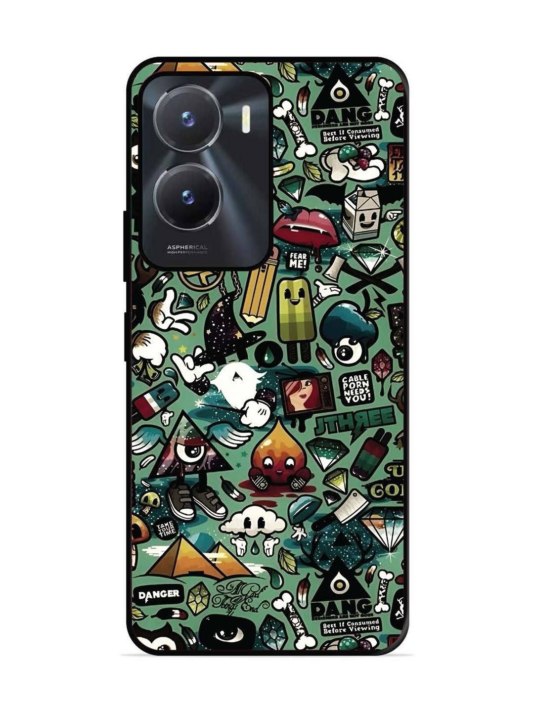 Vivo T2x 5g Pop Art Doodle Graffiti Collage