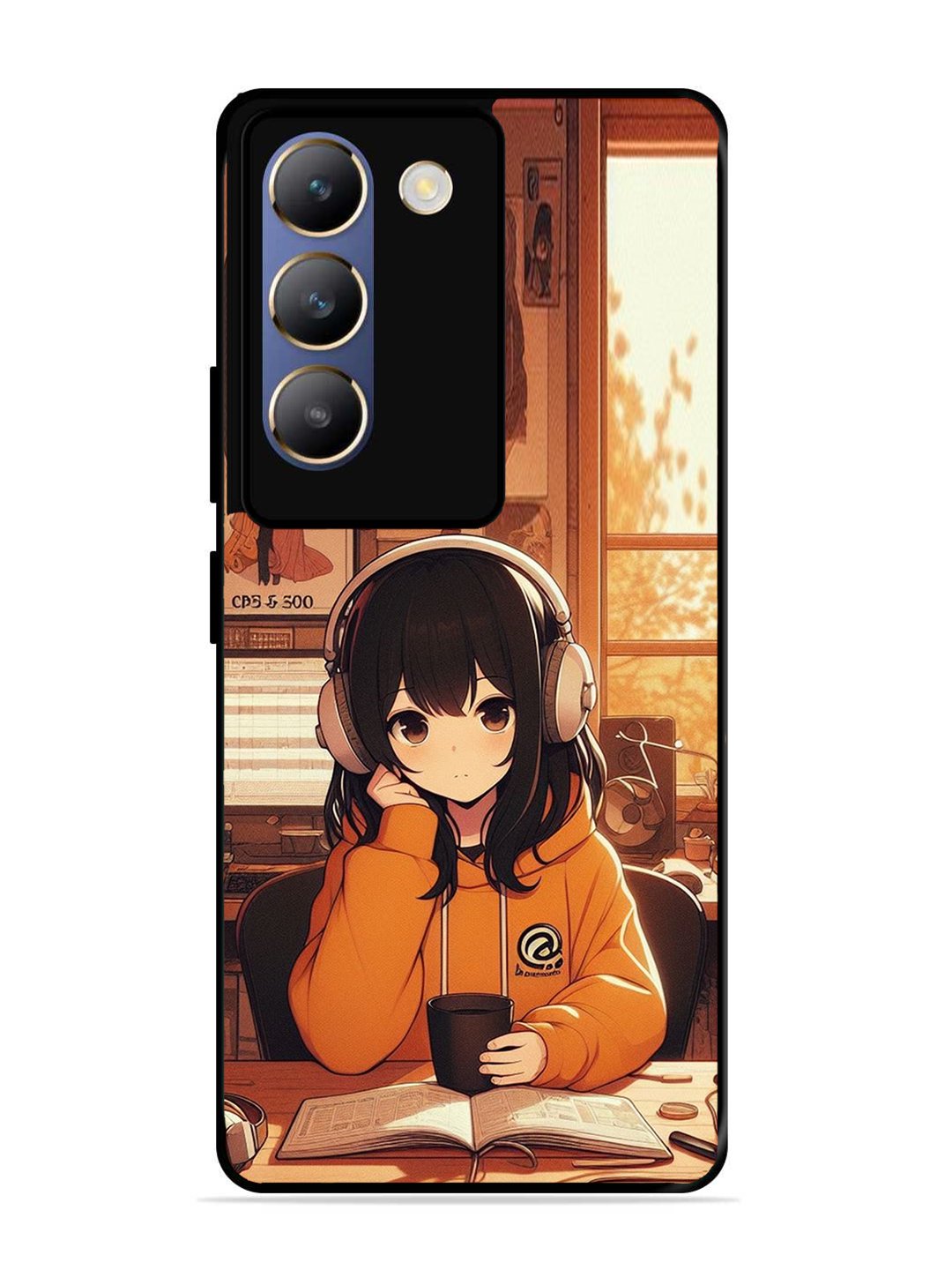 Vivo T3 5G Cute Girl listening Music