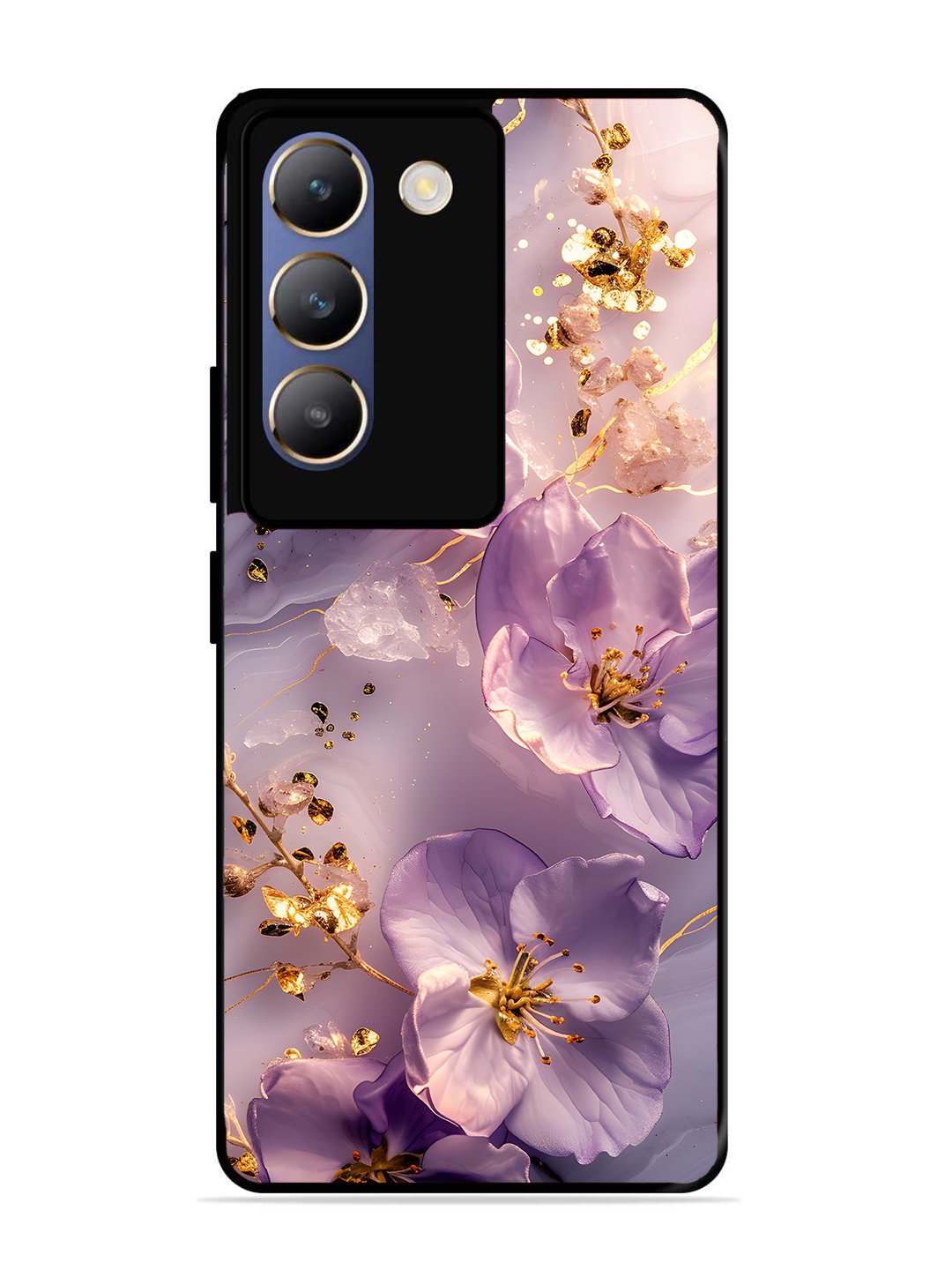 Vivo T3 5G Orchid with Golden Safron