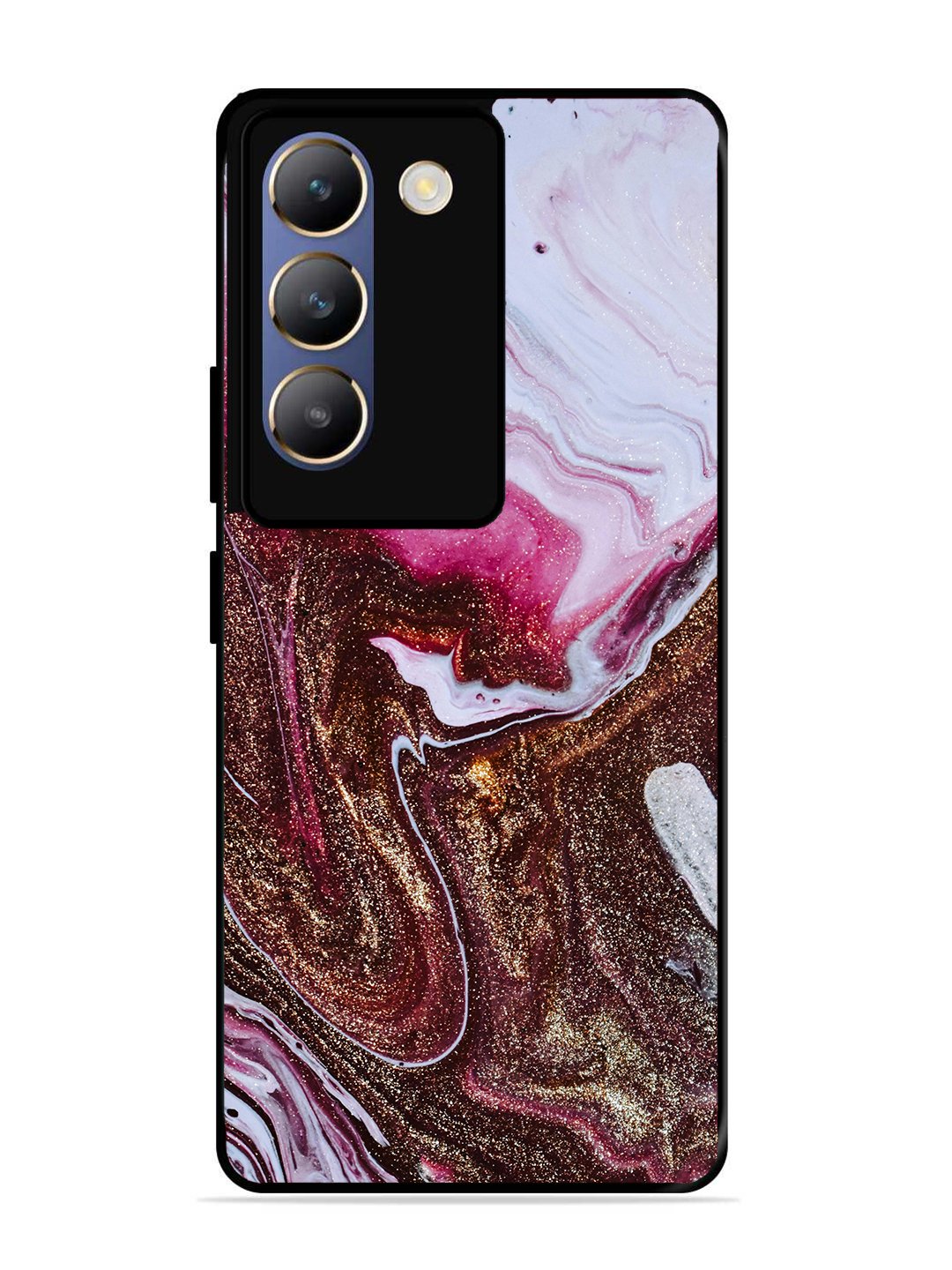 Vivo T3 5G Elegant Rose & Gold Marble