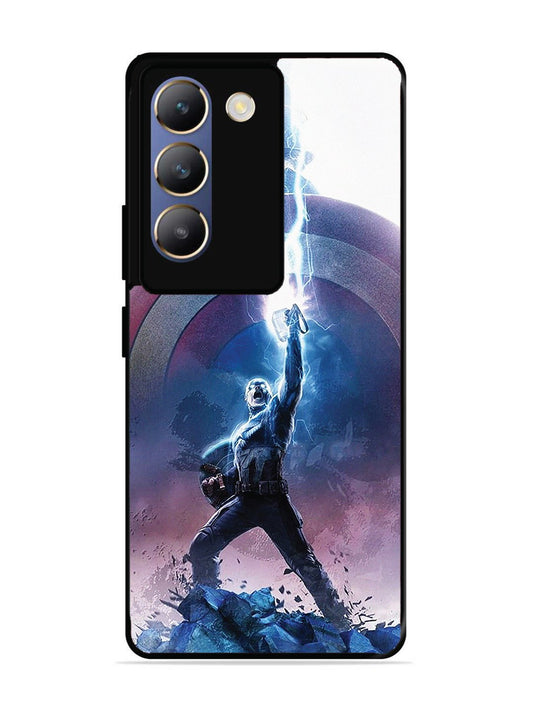 Vivo Y200E captain-america-thor-hammer-lightning