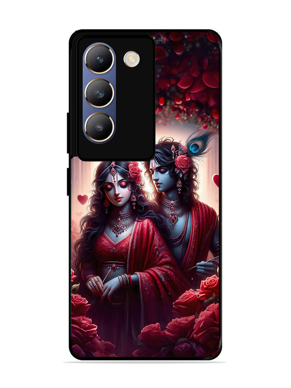 Vivo T3 5G Couples in Red theme like Radha Krishna