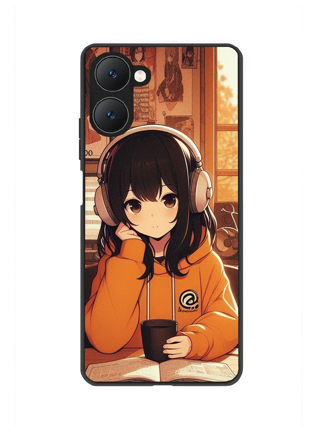 vivo T3 Lite 5G Cute Girl listening Music