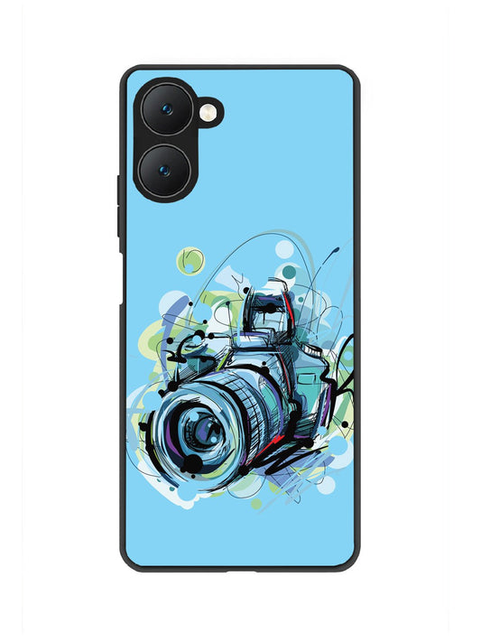 vivo T3 Lite 5G Camera Blue Background