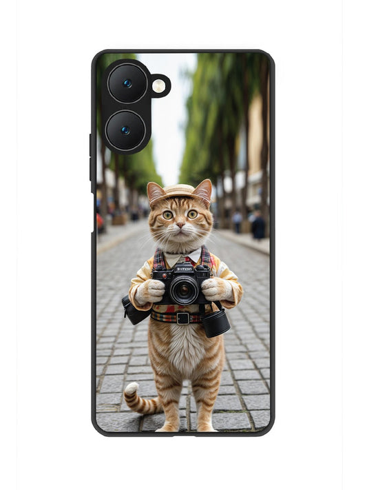 vivo T3 Lite 5G Cat as Cameraman