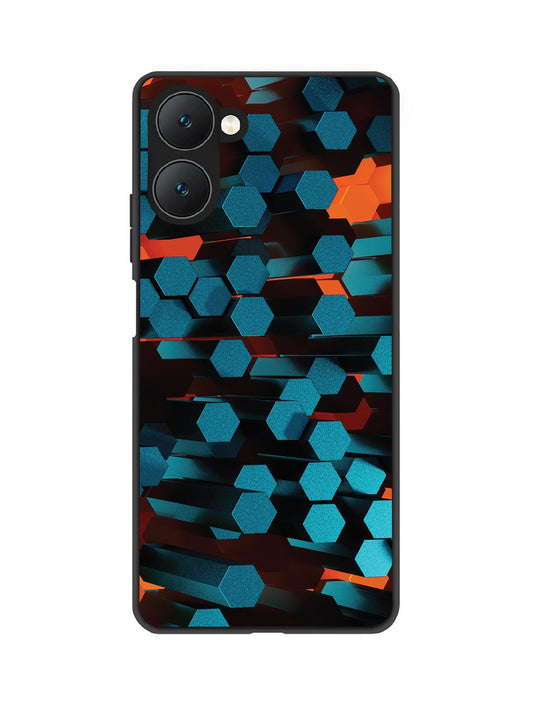 vivo T3 Lite 5G Hexagon 3D Abstract