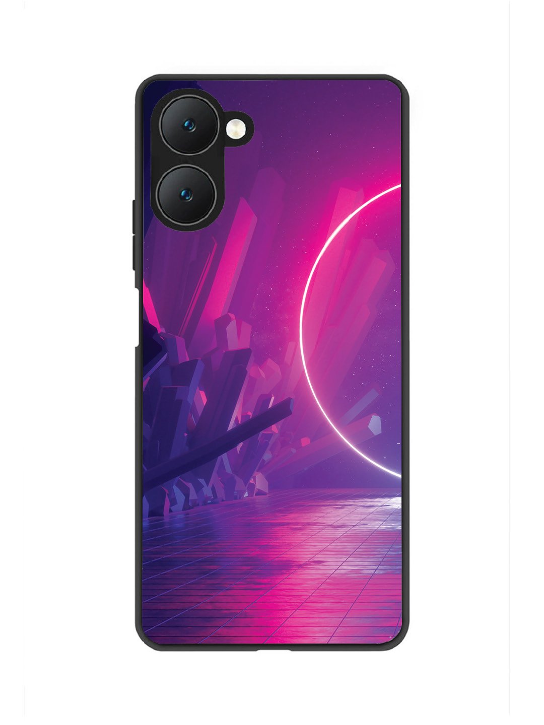 Vivo Y18 5G abstract with Neon Light