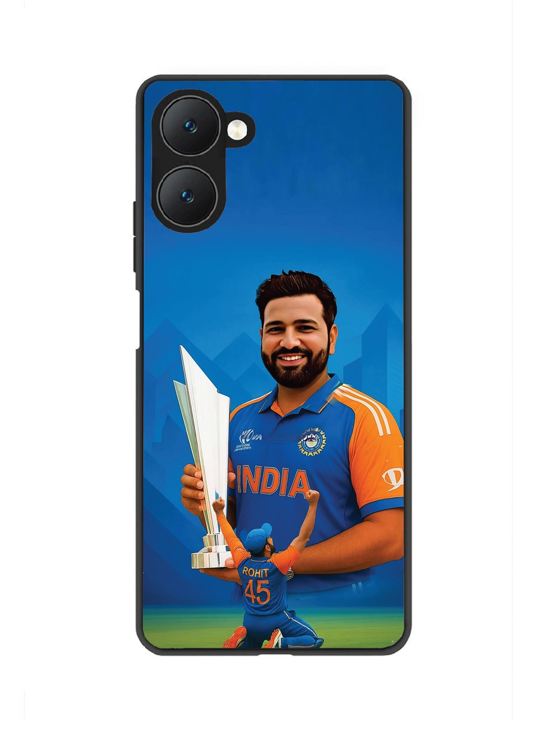 Vivo Y18 5G Rohit Sharma Cricketer