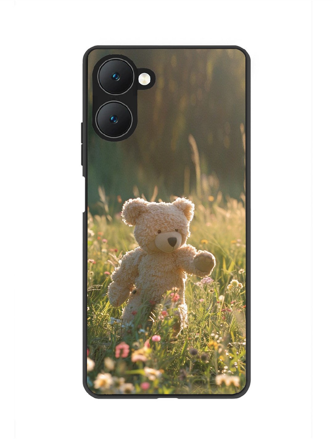 Vivo Y18 5G Teddy Bear Outdoors