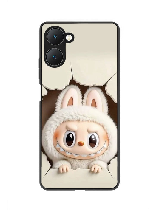 Vivo Y18e 5G Labubu from Cracked Wall