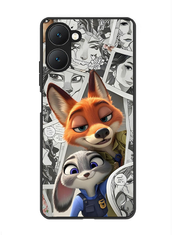 Vivo T3 Lite 5G Cute Nick wilde and judy hopps