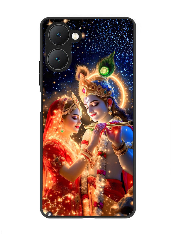 Vivo T3 Lite 5G Radha Krishna posing with flute