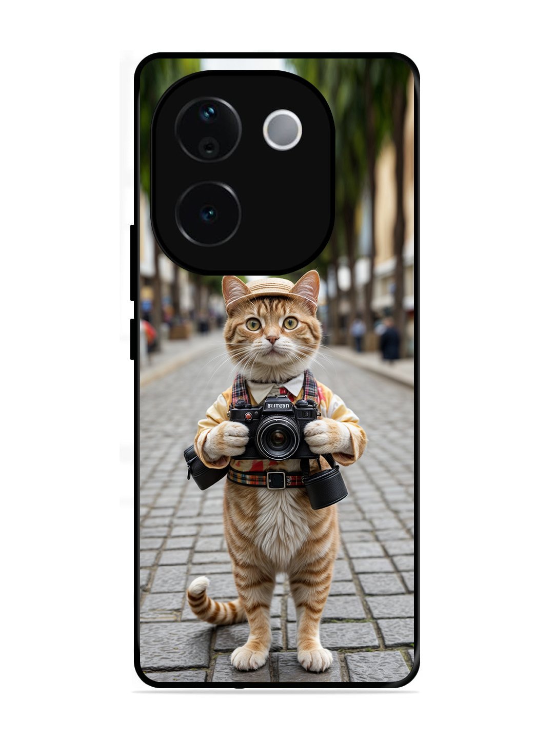vivo T3 Pro 5G Cat as Cameraman