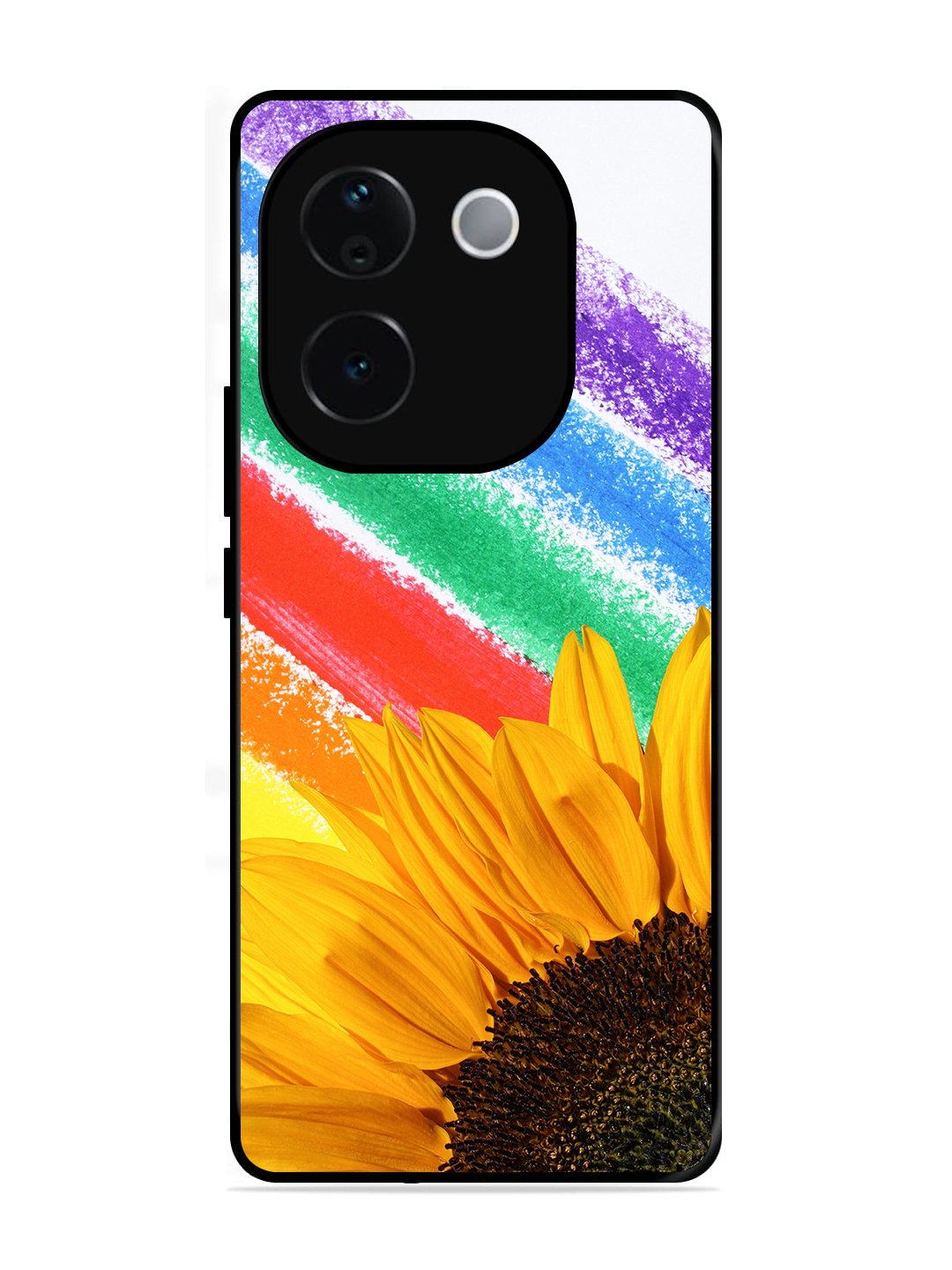 vivo T3 Pro 5G Sunflower on Colourful Lines