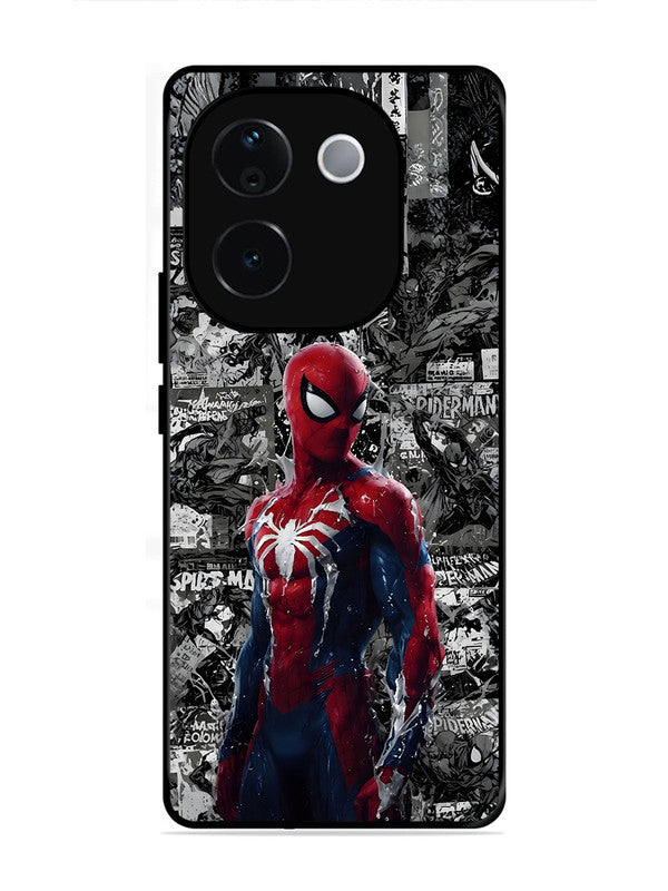 Vivo T3 Pro 5G Spiderman Highlighted on News Paper