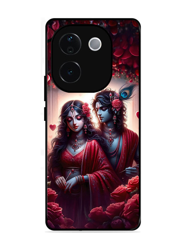 Vivo T3 Pro 5G Couples in Red theme like Radha Krishna