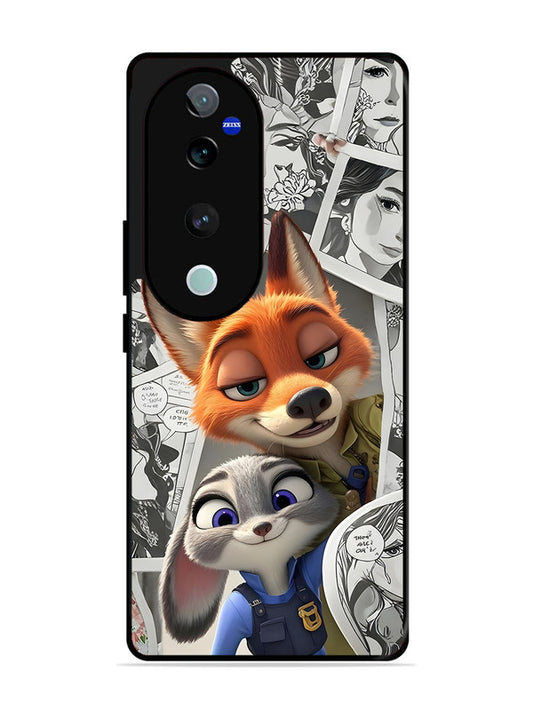 Vivo T3 Ultra Cute Nick wilde and judy hopps