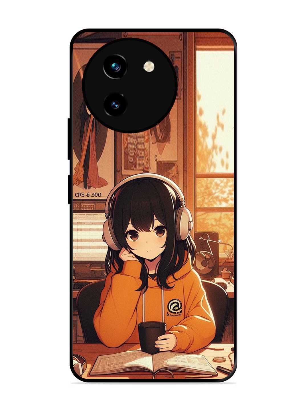 Vivo T3x 5G Cute Girl listening Music