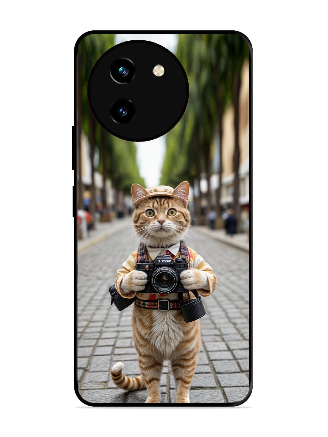 Vivo T3x 5G Cat as Cameraman