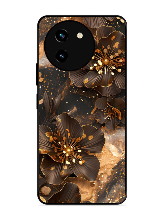 Vivo T3x 5G Golden Flowars
