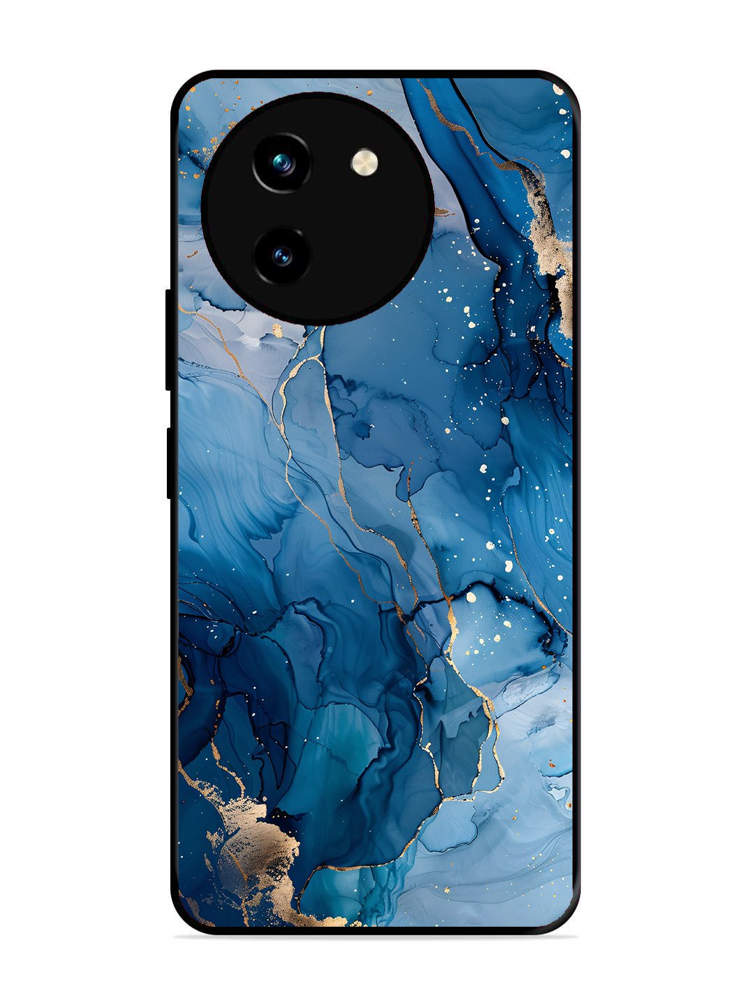 Vivo T3x 5G Oceanic Pattern with Golden Sprinkles