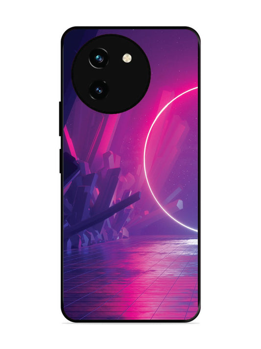 Vivo T3x 5G abstract with Neon Light