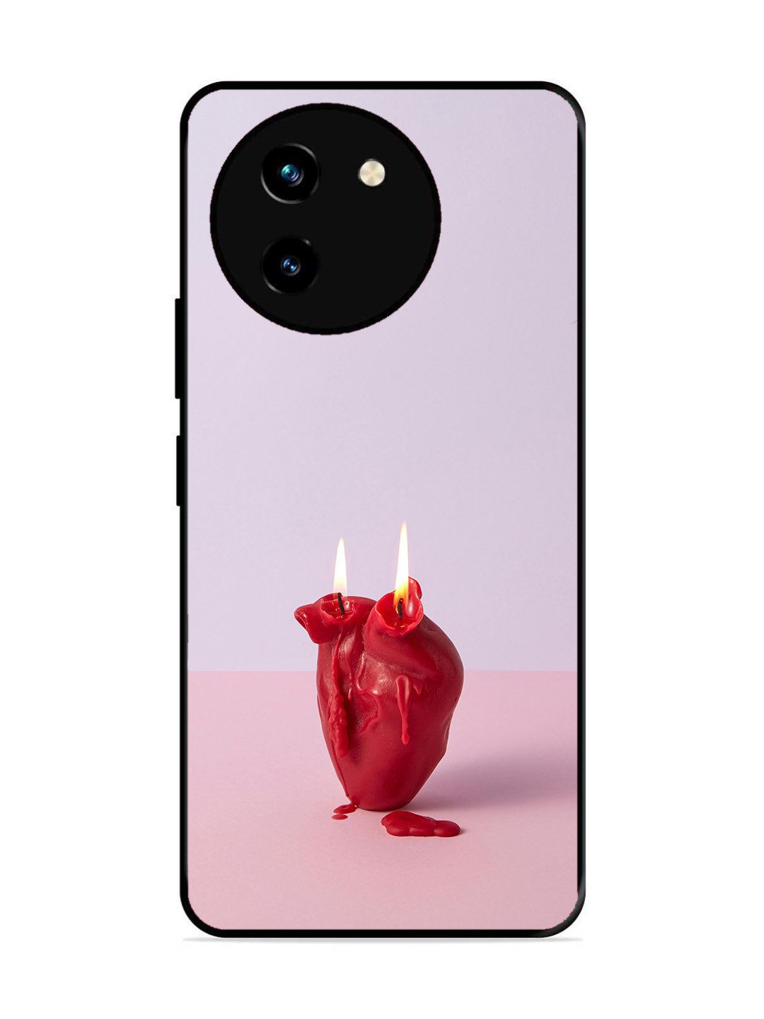 Vivo T3x 5G A Lighted Heart Candle