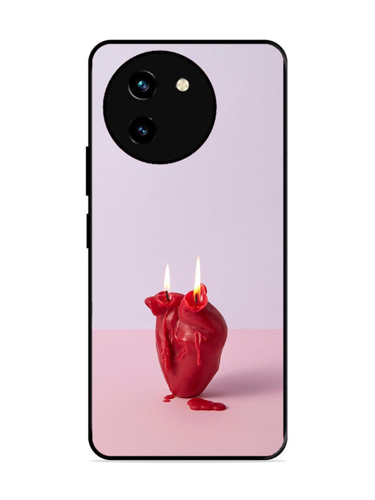 Vivo T3x 5G A Lighted Heart Candle