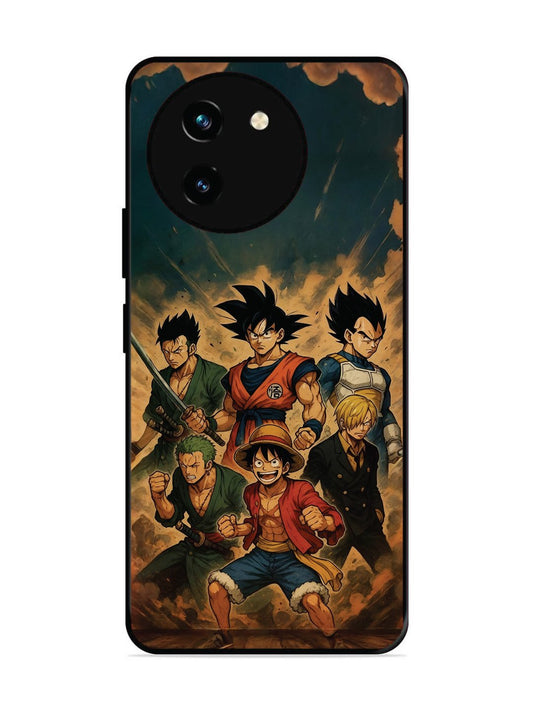 Vivo T3x 5G OnePiece n Dragon Ball Z in one team