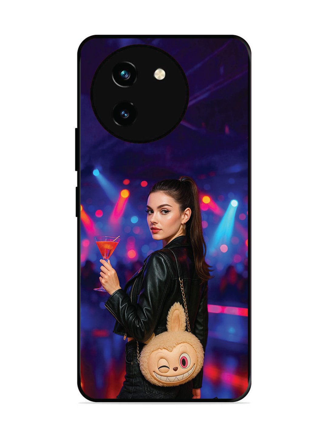 Vivo T3x 5G Girl with Labubu Purs
