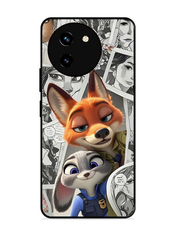 Vivo T3x 5G Cute Nick wilde and judy hopps