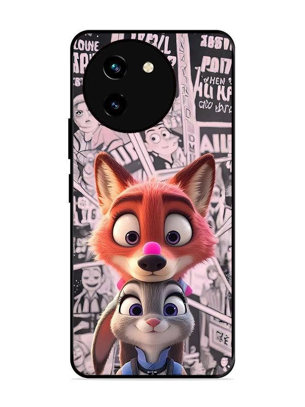 Vivo T3x 5G Cute Nick wilde and judy hopps 2