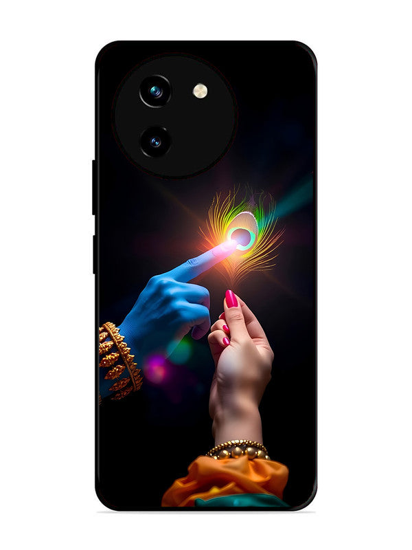 Vivo T3x 5G Radha Krishna touching feather
