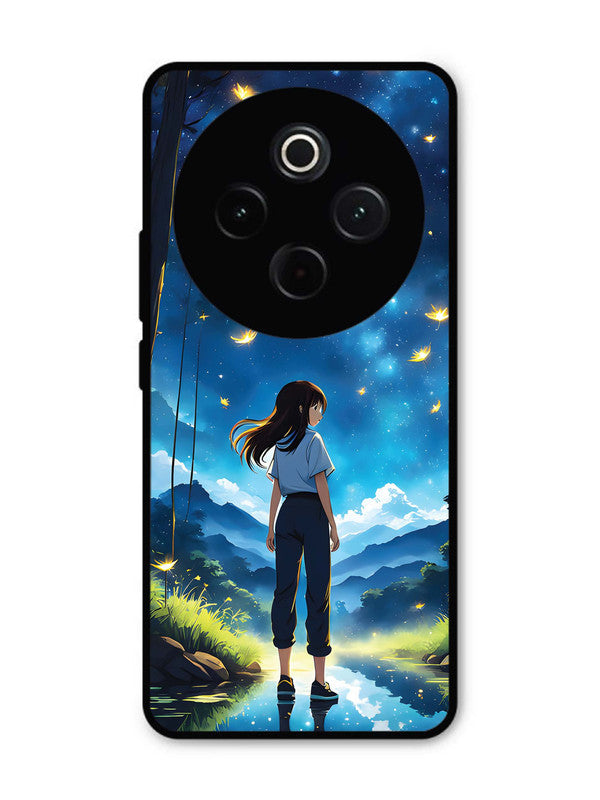 Vivo T4 5G Girl In Beautiful Forest