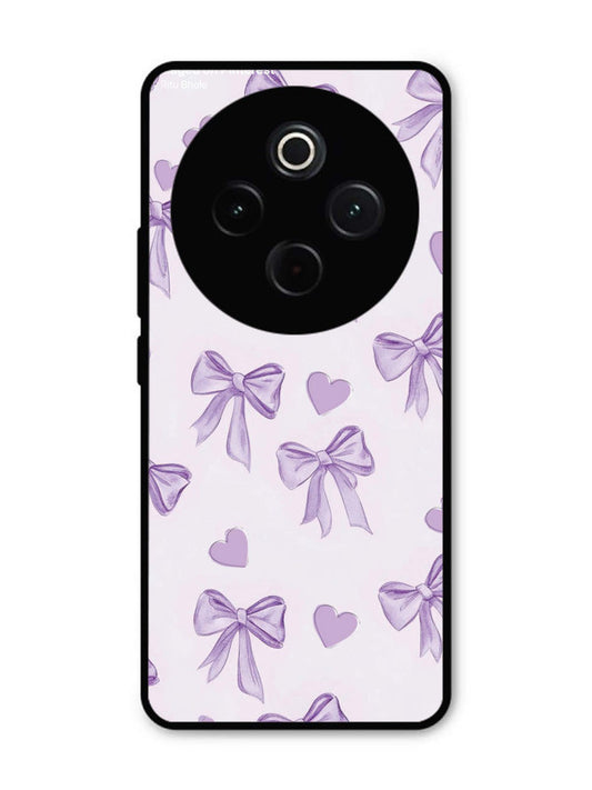 Vivo T4 5G Bow Tie, Purple Hair Band
