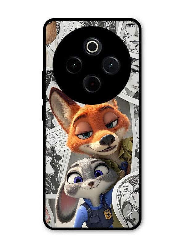 Vivo T4 5G Cute Nick wilde and judy hopps