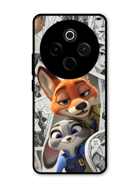 Vivo T4 5G Cute Nick wilde and judy hopps