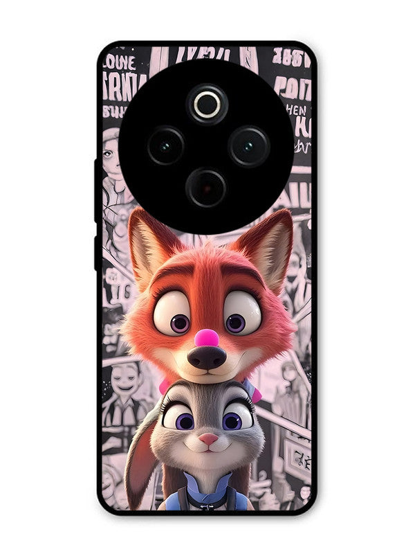 Vivo T4 5G Cute Nick wilde and judy hopps 2